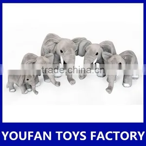 Lifelike Soft Stuffed Elephant Plush Toy thumbnail-1