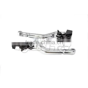 BJ-LS-003 Sliver Cnc Adjustable Motorcycle Pulsar 220 Brake Clutch Lever thumbnail-3