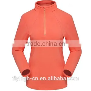 OEM Warm Polar Fleece Women Sport Jacket thumbnail-1