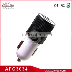 2016 New Products High Power Abs Colorful Smallest 2 Usb Port Car Charger thumbnail-4