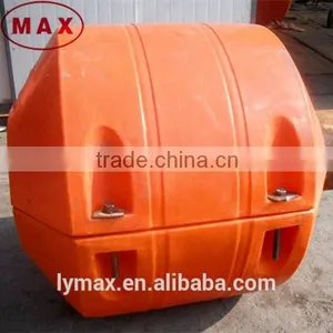 Orange Color PU Foam Filled Plastic Floating Buoy Price thumbnail-2