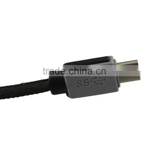 23cm Length Braid USB 3.1 Type -C Male To USB 3.0 A Female OTG Host Cable thumbnail-2