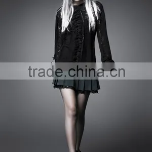 PM-003 Top Sale Fashion Girls Western School Uniform Style Broken Sweater thumbnail-6