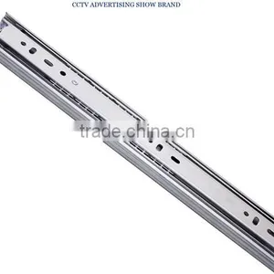 Furniture Fittings 45mm Soft Close Drawer Slide Ball Bearing Drawer Slide Supplier's Choice thumbnail-2