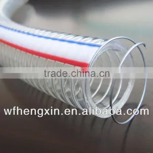 2014 Hot New Pvc Spiral Steel Wire Reinforced Hose thumbnail-3