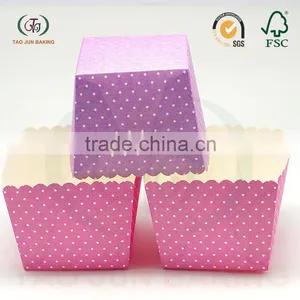 Disposable Square Cupcake Liners Cups Paper thumbnail-3