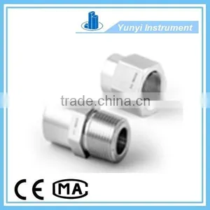 Instrumentation Double Ferrule Stainless Steel 316 Tube Fittings Straight Butt Weld Pipe Fitting Connector thumbnail-1