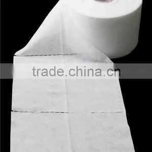 100% Cotton Spunlace Nonwoven Cleaning Wipes Salon Towels Rolls thumbnail-2