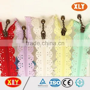 Fashion Garments Accessory Lace Nylon Zipper thumbnail-6