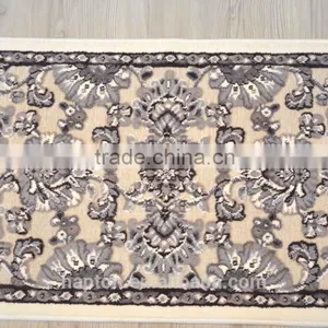 Microfibre Polyester 50*80cm With Latex Back Anti-slipping Wilton Jacquard Mat thumbnail-4