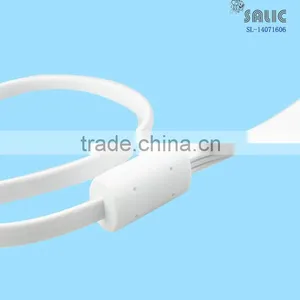 40 cm 3 in 1 Flat Noodle Data Cable for Mobile Phone thumbnail-5