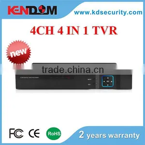 2016 New Technology 4 IN 1 Hybrid TVR 4CH Equals to DVR, AHD DVR, NVR and TVR Strong Function With Lowest Price High Performace thumbnail-1
