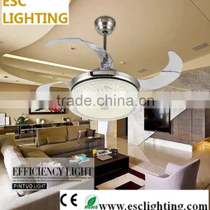 Small Size Modern Style LED Ceiling Fan With ABS Blades - Ceiling Fans thumbnail-1