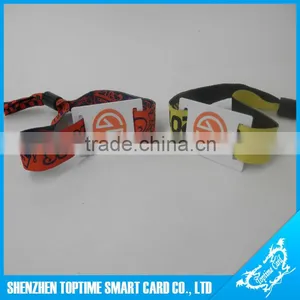 Thermal Printing Custom Fabric Wristband thumbnail-2
