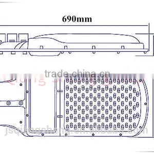 OEM Die-casting Manufacturer Housing Cover Aluminum Led Street Light Housing thumbnail-3