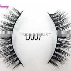 Real Mink Strip Eyelash 3D Styles Mink Fur Eye Lashes thumbnail-4