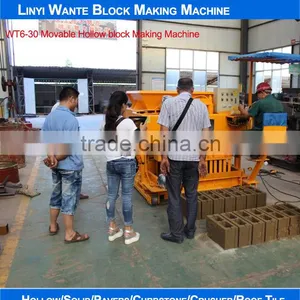 Movable Concrete Hollow&solid Block Making Machine/Egg Laying Concrete Block Machine thumbnail-4