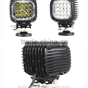 Square 48w Led Flood Light 4x4 off Road 12V Tractor Jee-p Work Lights Fog Light For Jee-p Cabin Boat SUV Truck Car ATV Supplier's Choice thumbnail-1