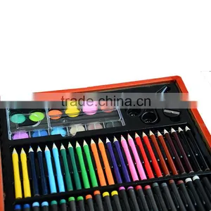 Wooden Box Art Set Coloring Set for 150pcs thumbnail-2