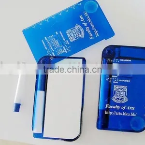 Plastic Notebook With Calendar and Pen thumbnail-1