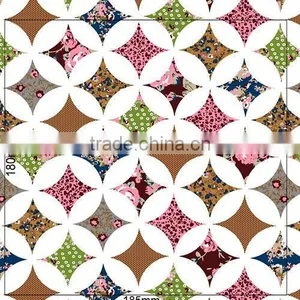 Elastic Print Knitting Polyester Nylon Mesh Fabric thumbnail-1
