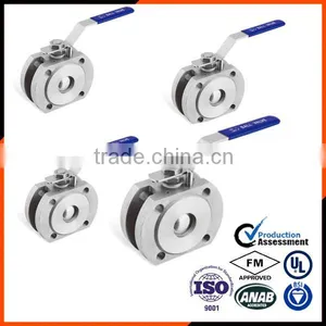 PN40 Wafer Flanged Ball Valve thumbnail-1