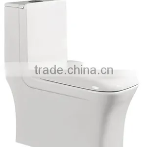 YL-1022 Elegant Design Sanitary Ware Square Siphonic One Piece Toilet thumbnail-2