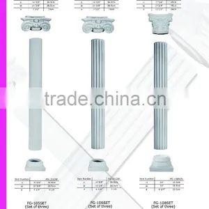 Decorative Polyurethane Roman Column Good Price Beautiful New Modern Luxury Polyurethane Roman Column thumbnail-2