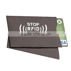 RFID Blocking Credit Card Secure Sleeve Protector Shields for ID / Payment Card thumbnail-1