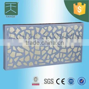 Fabric Wrapped Outside Aluminum Sound Absorption Panels thumbnail-1