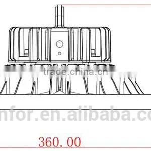 Led Industrial High Bay Light 200W Cast Aluminm With 5 Years Warranty LED Highbay thumbnail-4