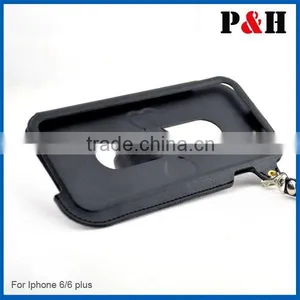 PU Leather Phone Case for Iphone 6 Back Cover thumbnail-4
