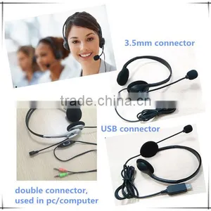 Best Call Center Headset/telephone Headset for Telephone Operator/2015 Top Selling Products thumbnail-1