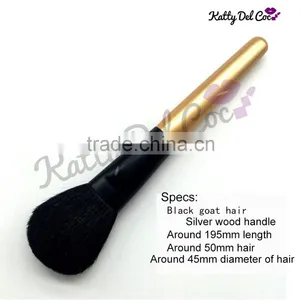 Custom Logo Makeup Brushes Black Goat Hair Upgrade Supplier's Choice thumbnail-5