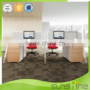 YS-SW05 Office Computer Workstation Furniture 4 Person Seating MFC Board Table Desktop Partition Screen Manufacturers thumbnail-1