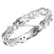 Sculptural Eternity Mounting Band Mount214 thumbnail-1
