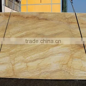 Natural Quarzite Slab - Golden Macauba thumbnail-2