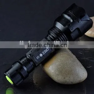 POPPAS C8 High Power 10W 500 Lumens XML T6 Tactical Aluminum LED 1101 Police Flashlight thumbnail-4
