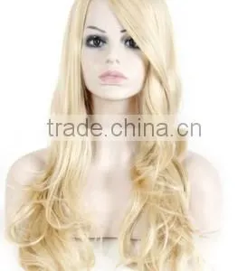 613 Color Blond Long Curly Wig thumbnail-1