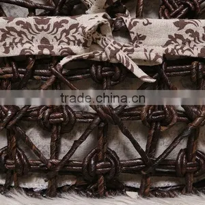 7 Hand Woven - Pastoral Style - Straw - Storage Basket - Storage Basket - Water Basket - Sundry Basket - Woven Baskets thumbnail-6