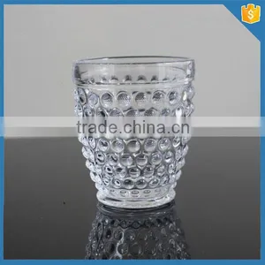 LXHY-T068 Hobnail Cheap Crystal Drinking Glass Tumbler Glass thumbnail-2