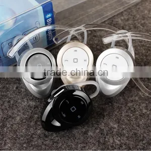 Mini A8 Bluetooth V4.0 Headset Super Small Snail Wireless Earphone Headphone Multi-point Music For IPhone thumbnail-1