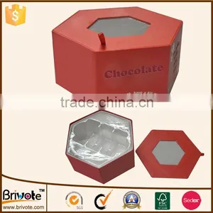 Paper Box for Chocolate Paper Box Paper Chocolate Box With Window thumbnail-1