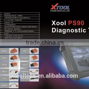 Original XTOOL 2015 PS90 Tablet Universal Car Diagnostic Tool For Japanese, Korean, European, American, Chinese Brands Cars thumbnail-2
