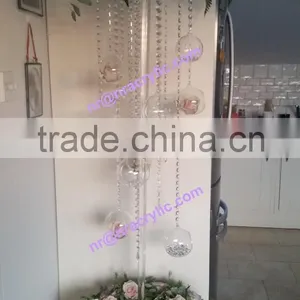 Shanghai Event Rental Banquet Acrylic Table Decorative Centerpiece(without Flowers) thumbnail-1