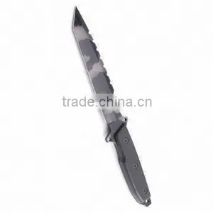 Real Camo Fixed Blade Hunting Knife thumbnail-1