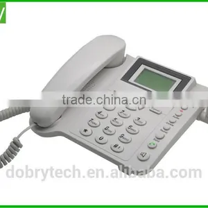 Hot Seling Quad Band Sim Card Gsm Cordless Phone Land Phone Table Phone Wholesale! thumbnail-1