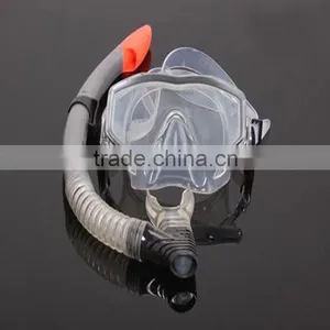 Silicone Scuba Diving Mask And Snorkel Set thumbnail-1