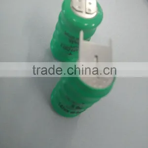 GEB Ni-MH Rechargeable Button 6.0V 80mAh Battery Pack With Weld Leg thumbnail-2