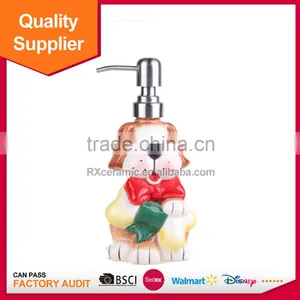 New Design Hotel Cartoon Ceramic Perfume Bath Bottle thumbnail-3